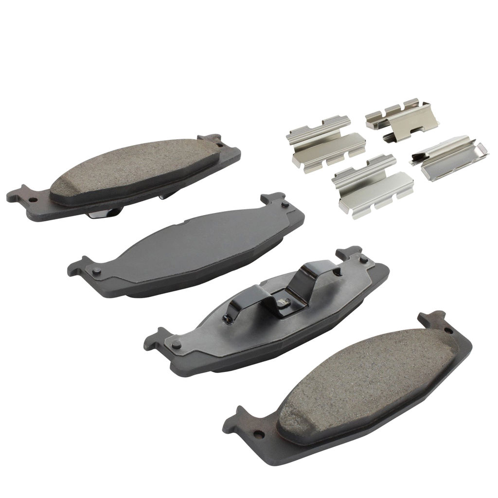 Quality-Built 1003-0632M - Black Series Semi-Metallic Brake Pad Set