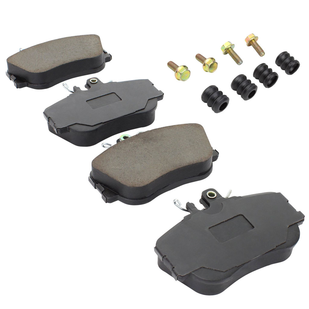 Quality-Built 1003-0645M - Black Series Semi-Metallic Brake Pad Set