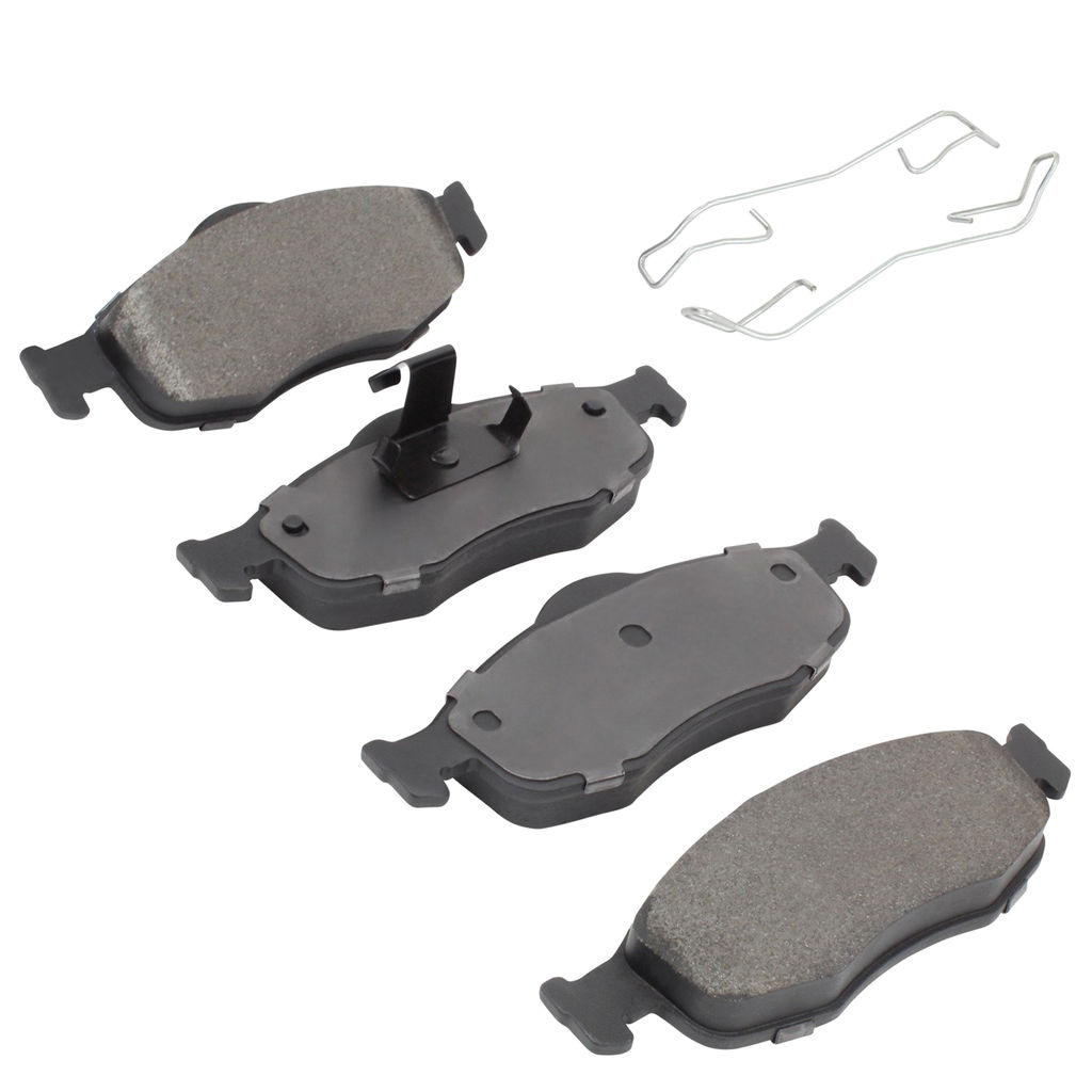 Quality-Built 1003-0648M - Black Series Semi-Metallic Brake Pad Set