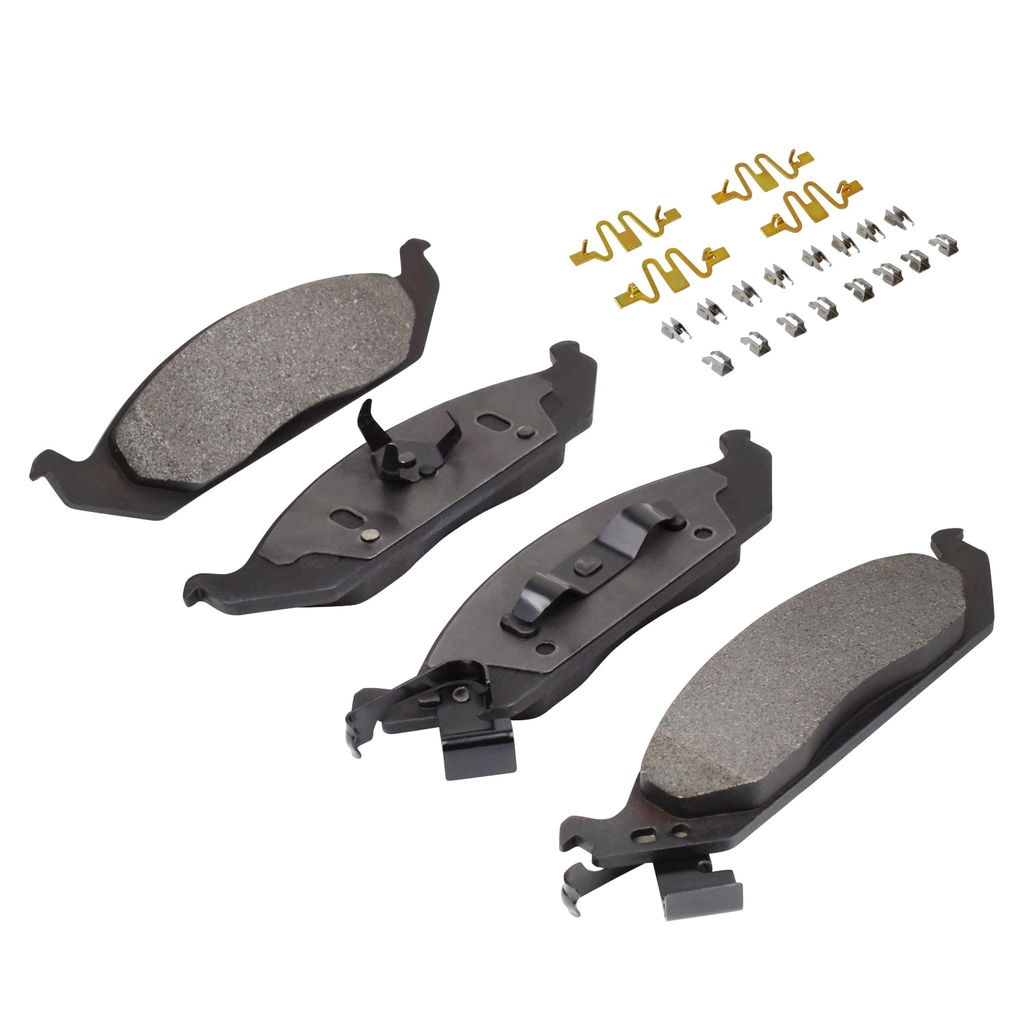 Quality-Built 1003-0650M - Black Series Semi-Metallic Brake Pad Set