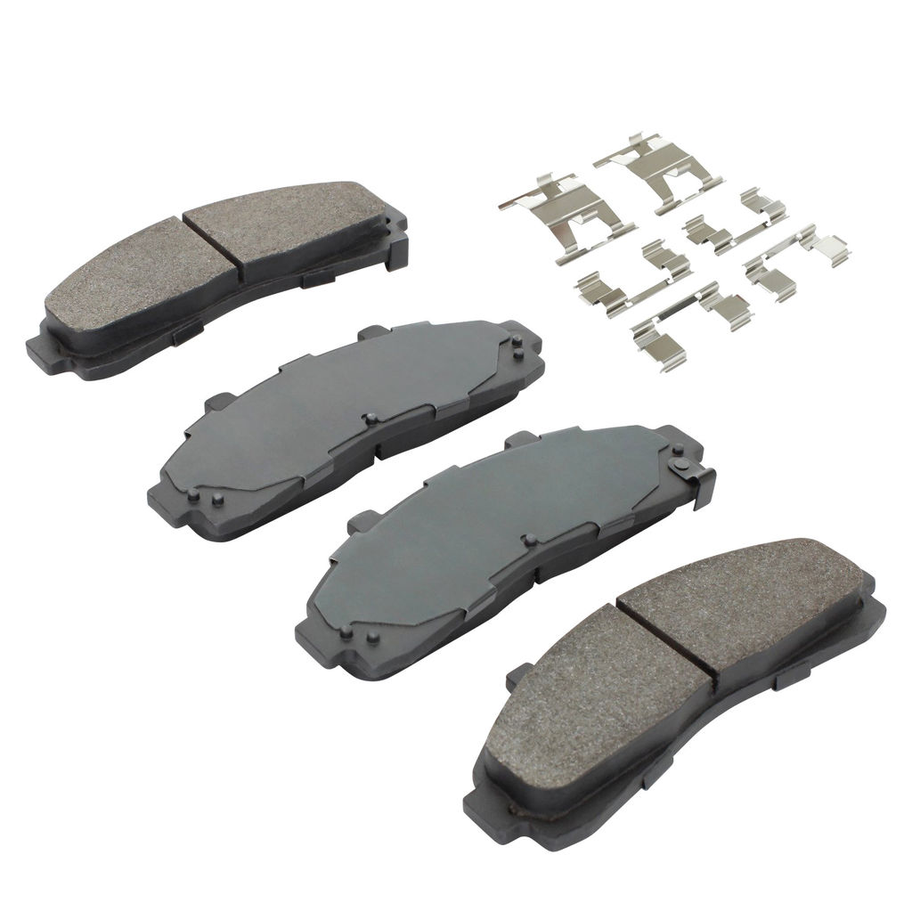 Quality-Built 1003-0652M - Black Series Semi-Metallic Brake Pad Set