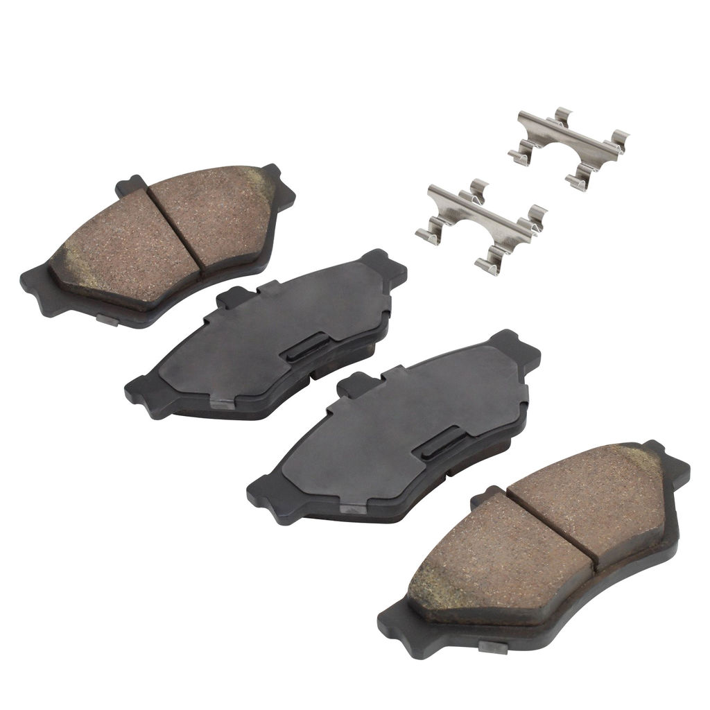 Quality-Built 1003-0678M - Black Series Semi-Metallic Brake Pad Set