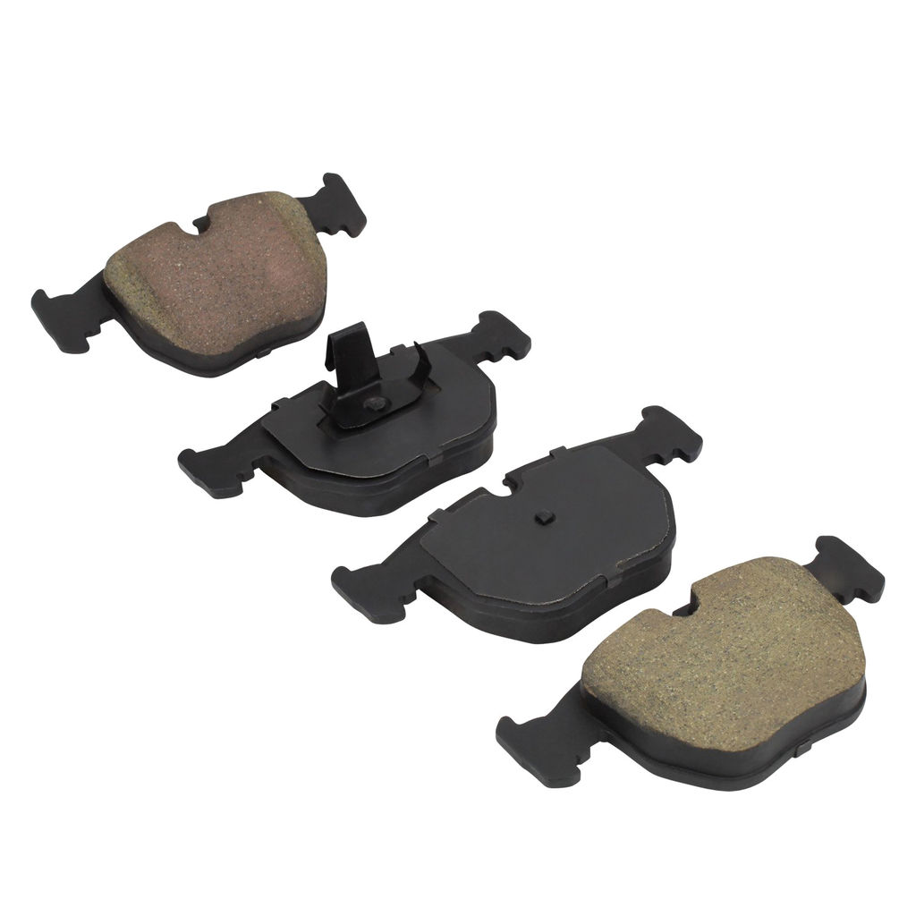 Quality-Built 1003-0681AM - Black Series Semi-Metallic Brake Pad Set