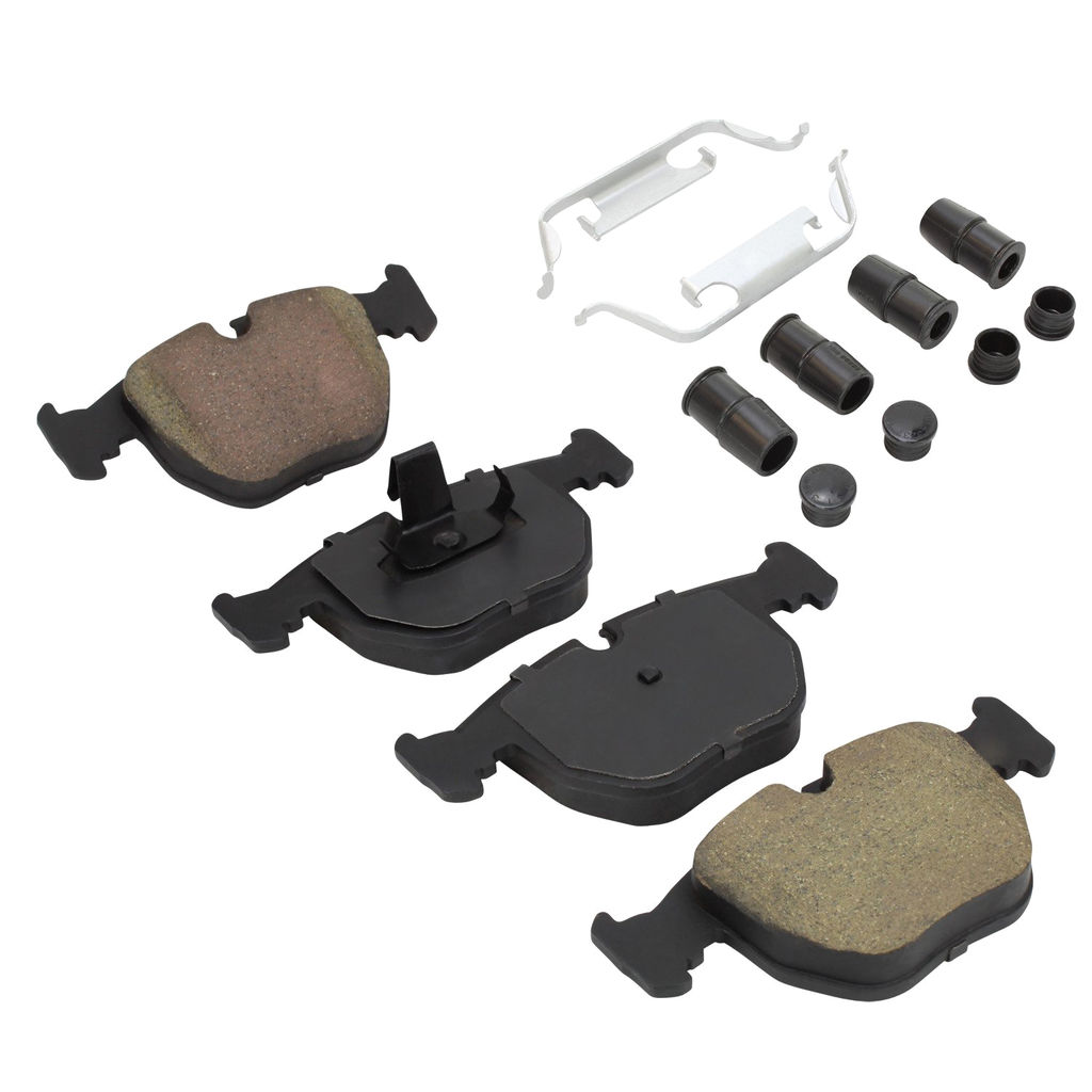 Quality-Built 1003-0681M - Black Series Semi-Metallic Brake Pad Set
