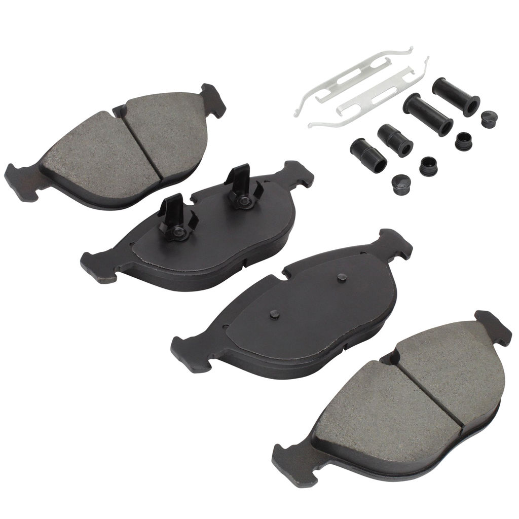 Quality-Built 1003-0682M - Black Series Semi-Metallic Brake Pad Set