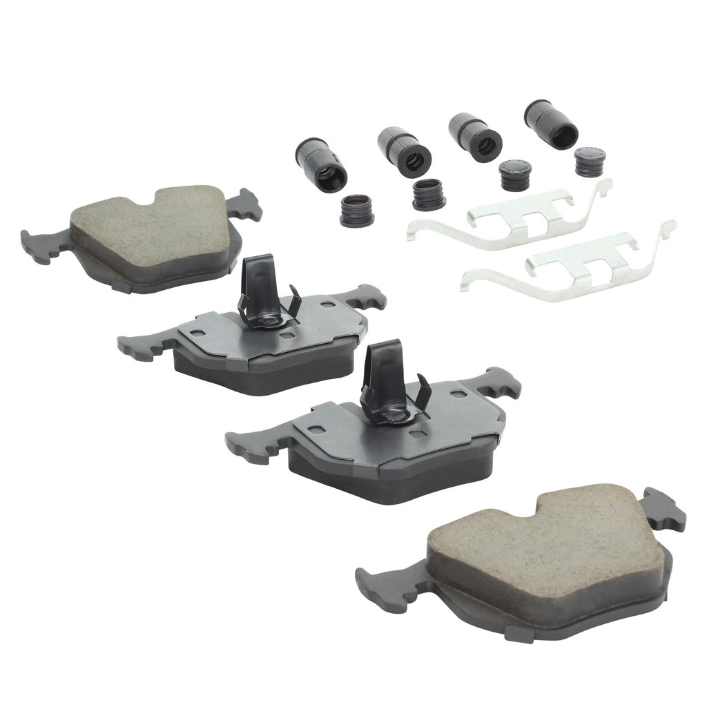 Quality-Built 1003-0683M - Black Series Semi-Metallic Brake Pad Set
