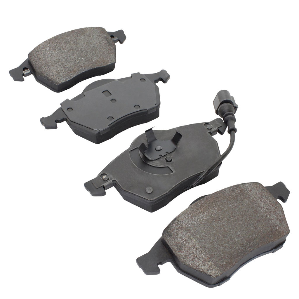 Quality-Built 1003-0687M - Black Series Semi-Metallic Brake Pad Set