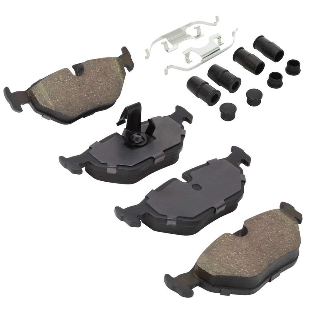 Quality-Built 1003-0692AM - Black Series Semi-Metallic Brake Pad Set
