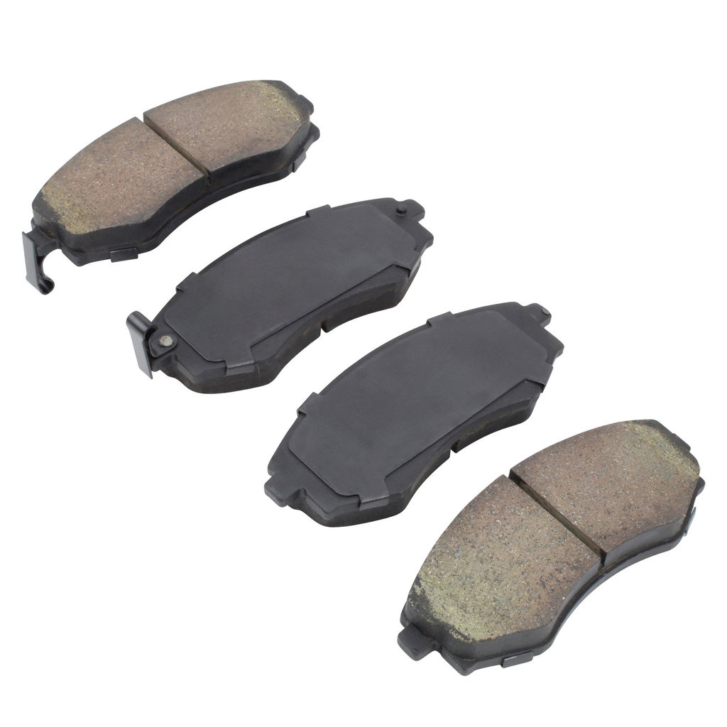 Quality-Built 1003-0700AM - Black Series Semi-Metallic Brake Pad Set