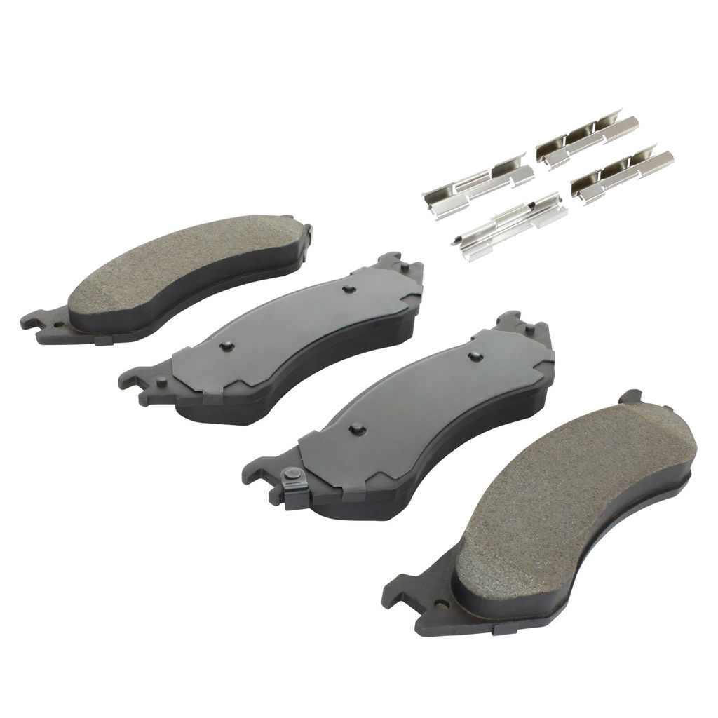 Quality-Built 1003-0702AM - Black Series Semi-Metallic Brake Pad Set