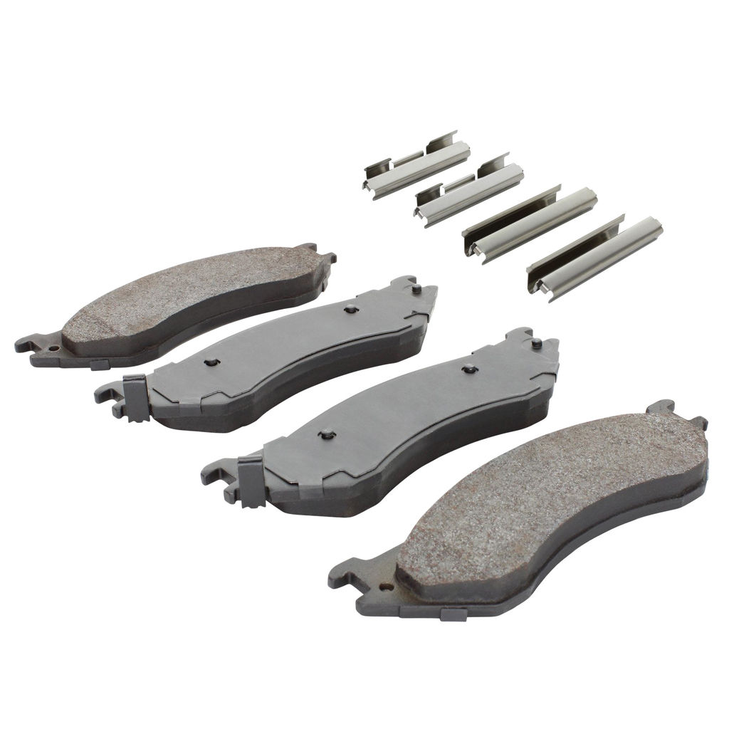 Quality-Built 1003-0702M - Black Series Semi-Metallic Brake Pad Set