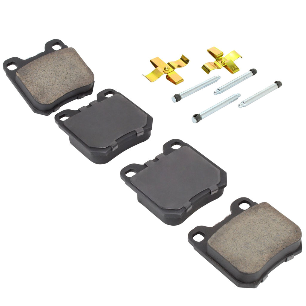 Quality-Built 1003-0709M - Black Series Semi-Metallic Brake Pad Set