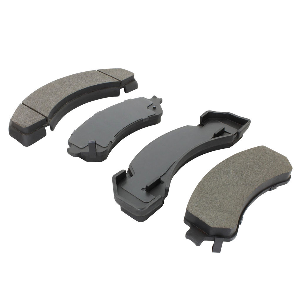 Quality-Built 1003-0717M - Black Series Semi-Metallic Brake Pad Set