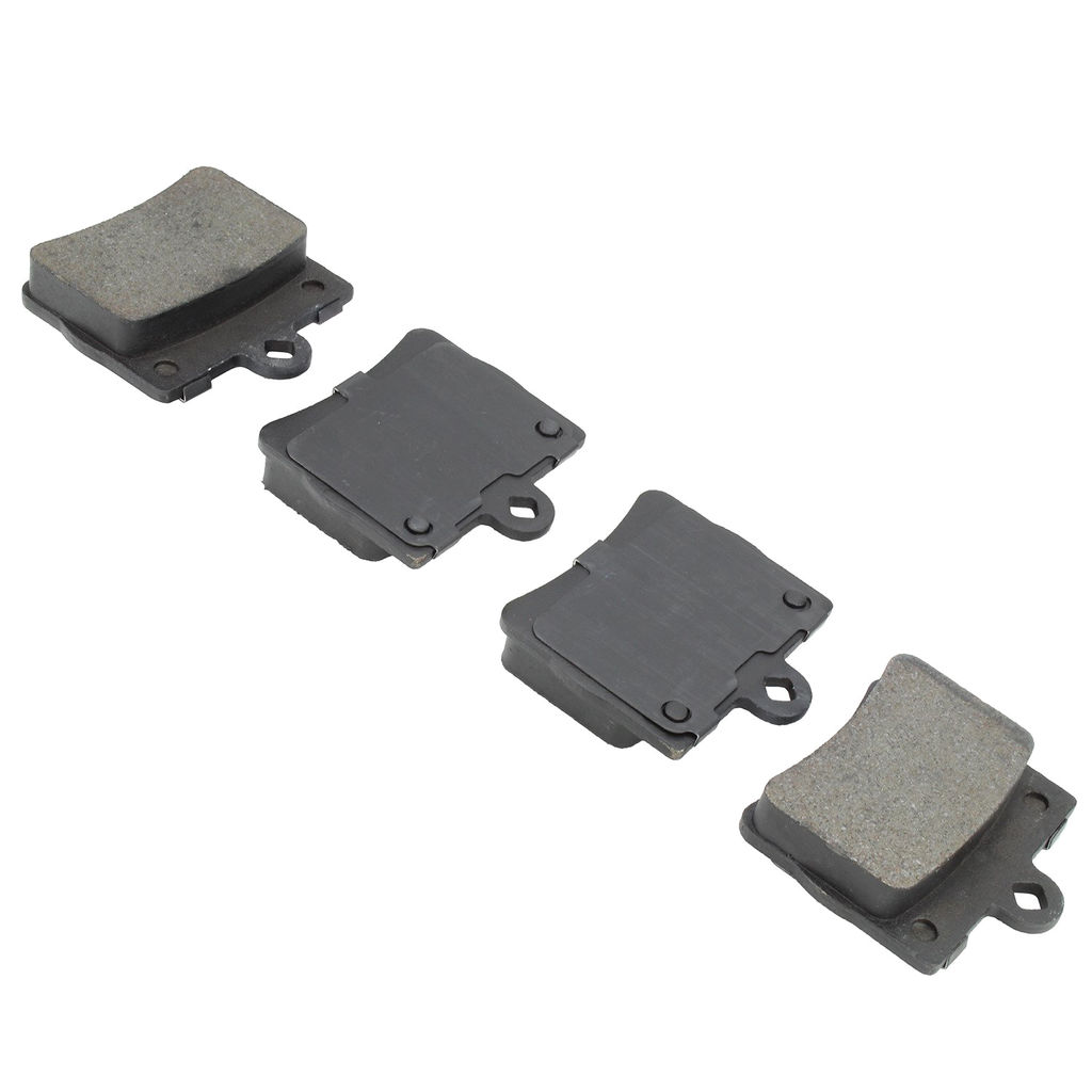 Quality-Built 1003-0739M - Black Series Semi-Metallic Brake Pad Set