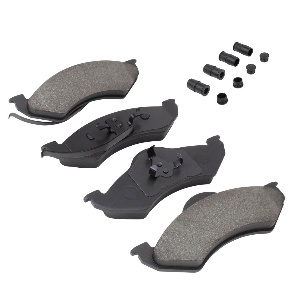 Quality-Built 1003-0746M - Black Series Semi-Metallic Brake Pad Set