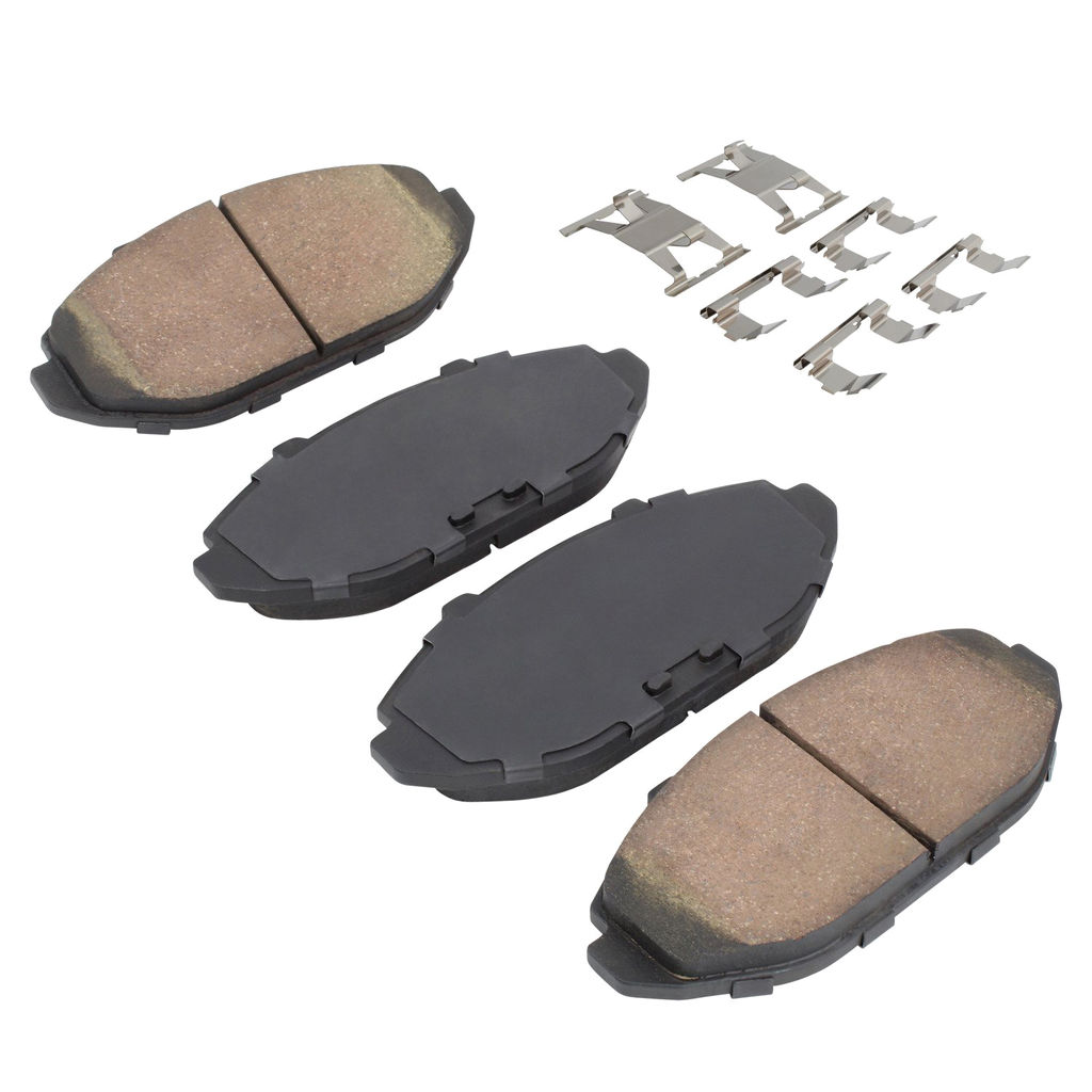 Quality-Built 1003-0748M - Black Series Semi-Metallic Brake Pad Set