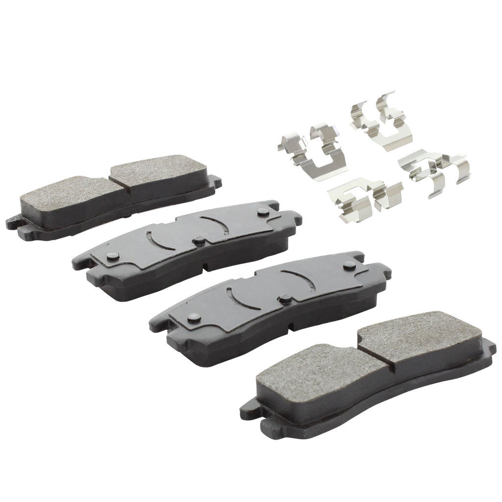 Quality-Built 1003-0754M - Black Series Semi-Metallic Brake Pad Set