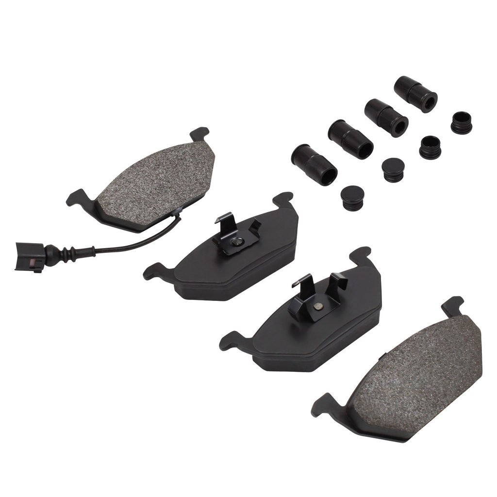 Quality-Built 1003-0768AM - Black Series Semi-Metallic Brake Pad Set