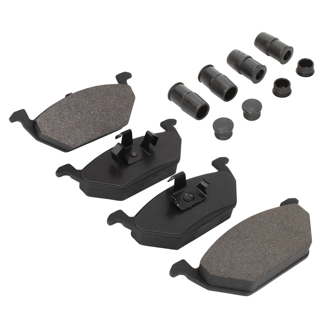 Quality-Built 1003-0768M - Black Series Semi-Metallic Brake Pad Set