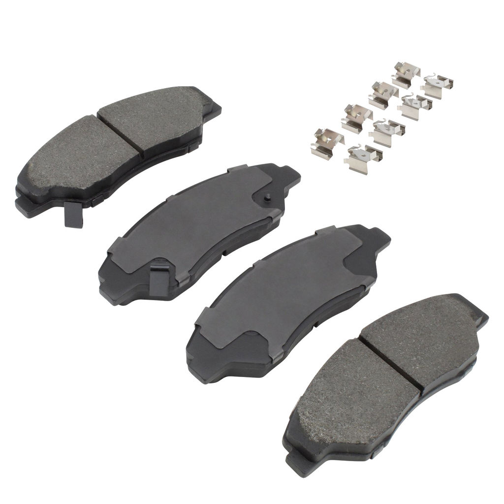 Quality-Built 1003-0774M - Black Series Semi-Metallic Brake Pad Set