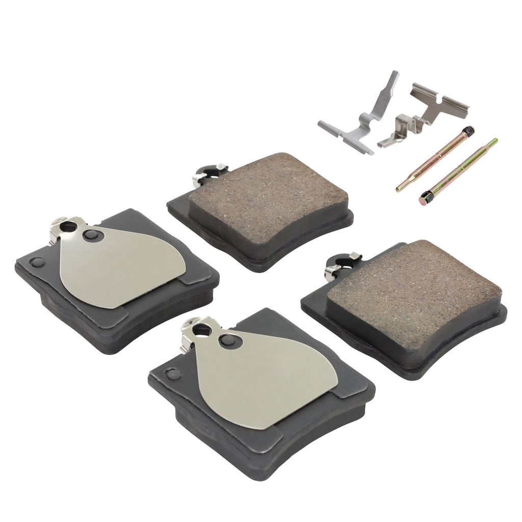 Quality-Built 1003-0779M - Black Series Semi-Metallic Brake Pad Set