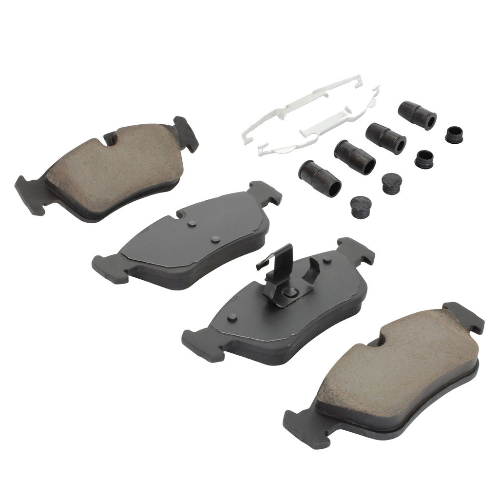 Quality-Built 1003-0781M - Black Series Semi-Metallic Brake Pad Set