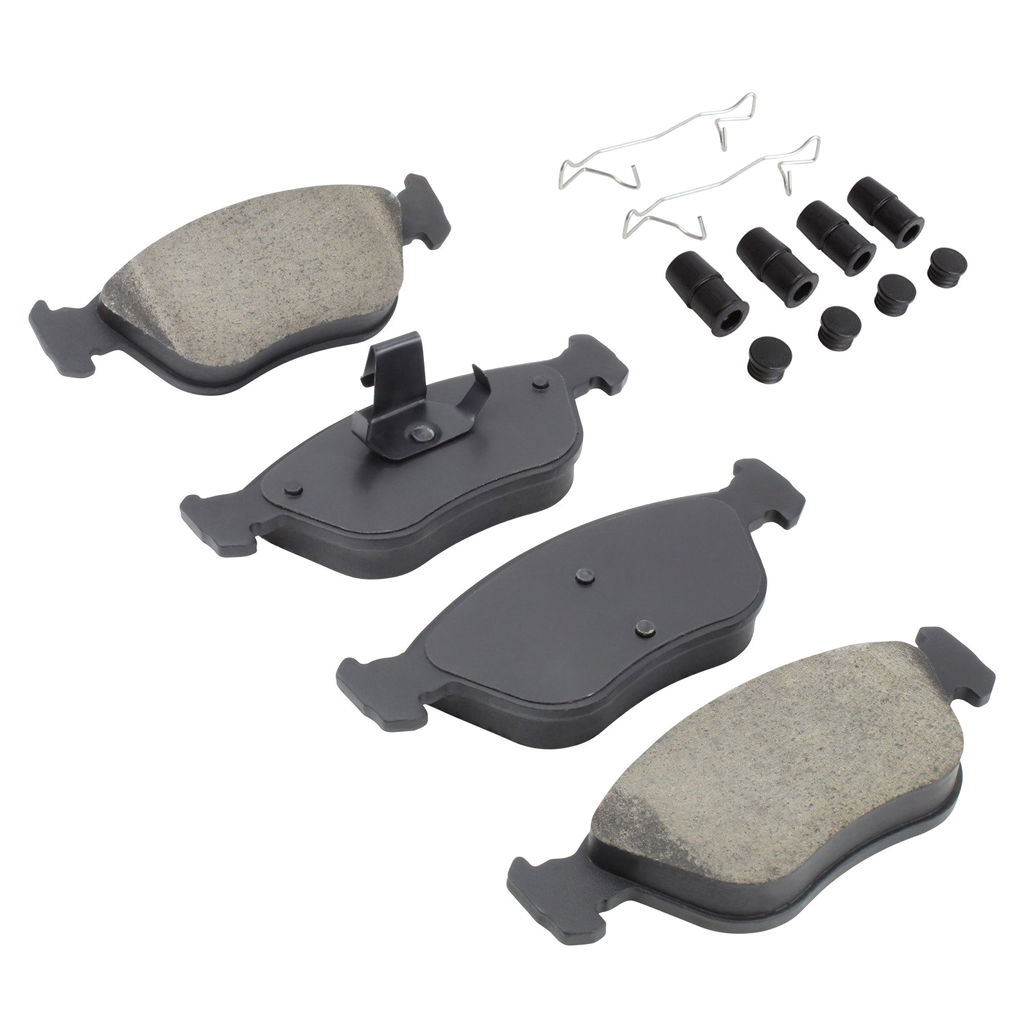 Quality-Built 1003-0783M - Black Series Semi-Metallic Brake Pad Set