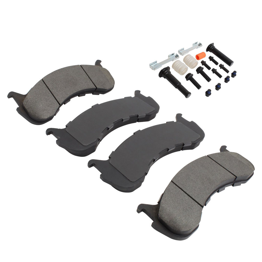 Quality-Built 1003-0786M - Black Series Semi-Metallic Brake Pad Set