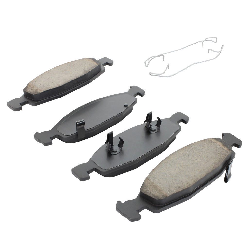 Quality-Built 1003-0790M - Black Series Semi-Metallic Brake Pad Set