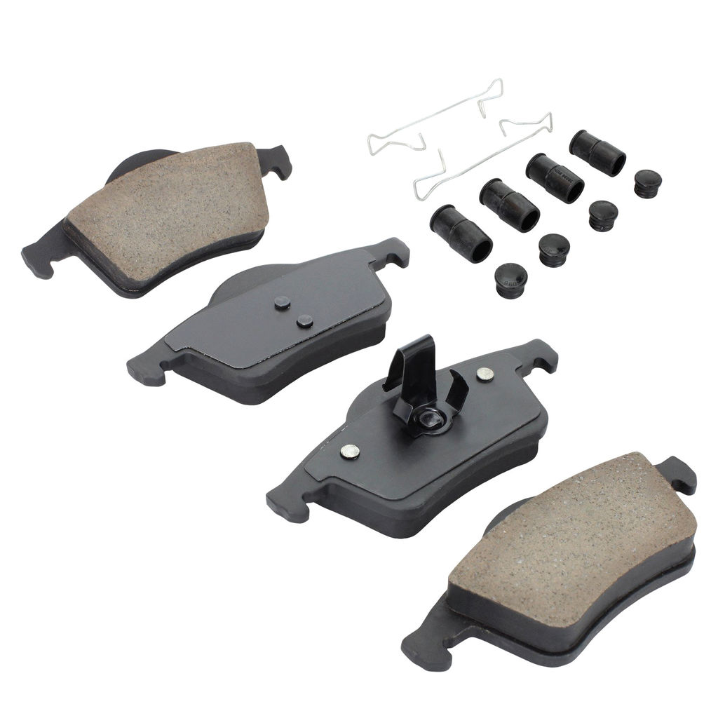Quality-Built 1003-0795M - Black Series Semi-Metallic Brake Pad Set