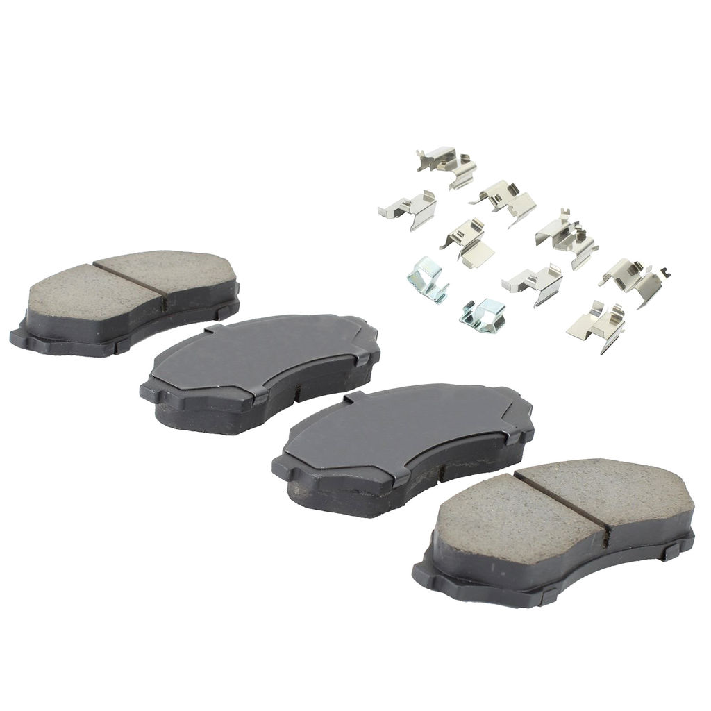Quality-Built 1003-0798M - Black Series Semi-Metallic Brake Pad Set