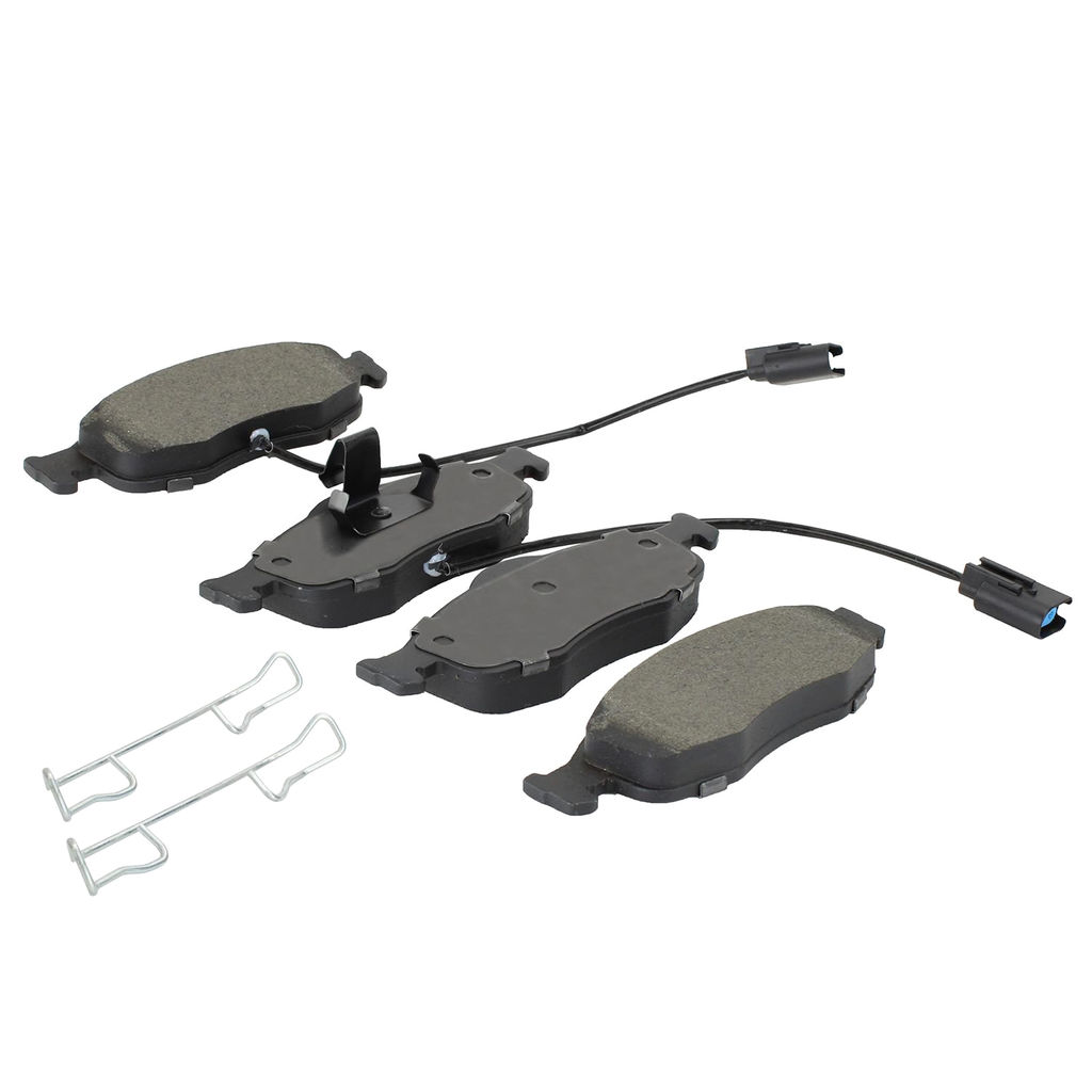 Quality-Built 1003-0801M - Black Series Semi-Metallic Brake Pad Set