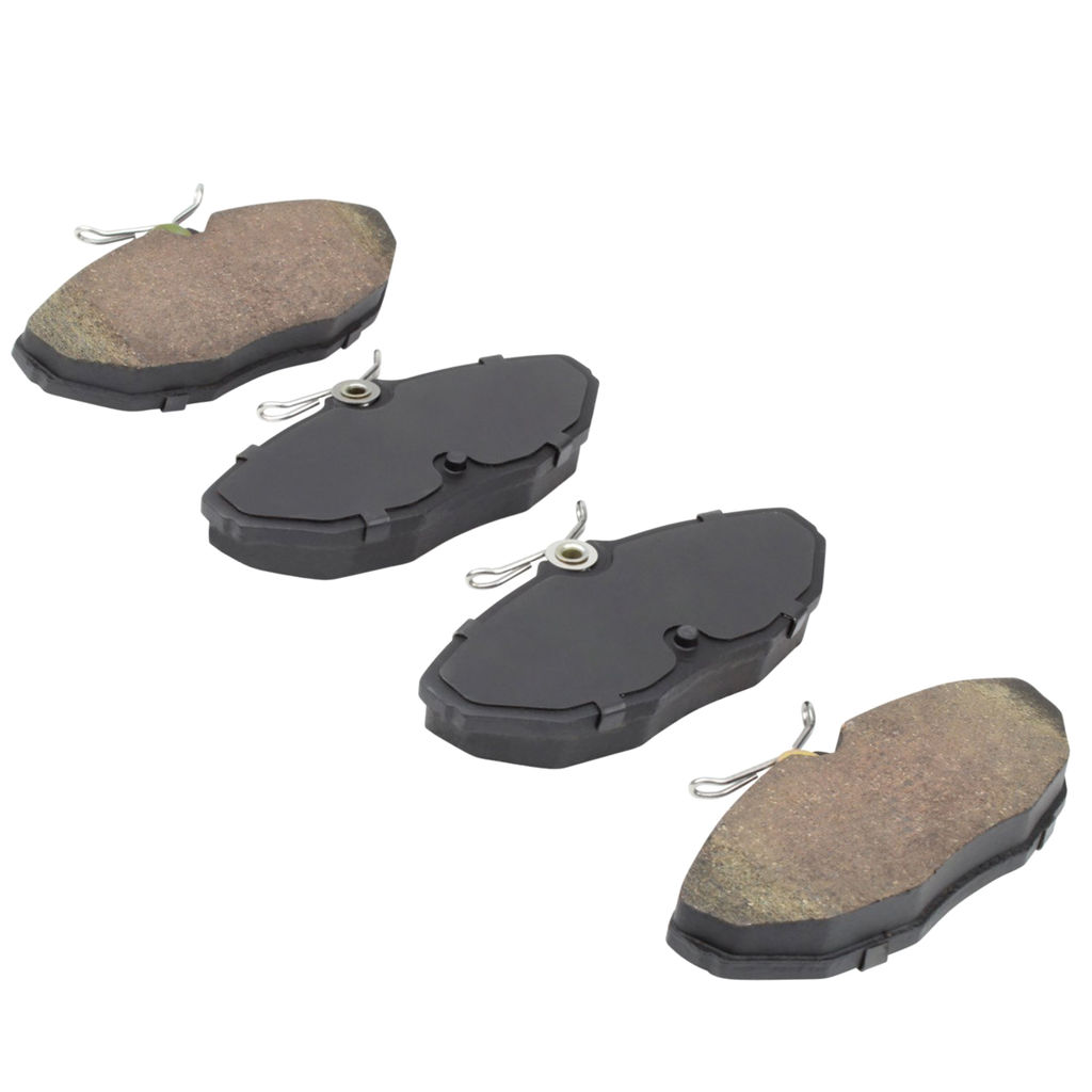 Quality-Built 1003-0806M - Black Series Semi-Metallic Brake Pad Set