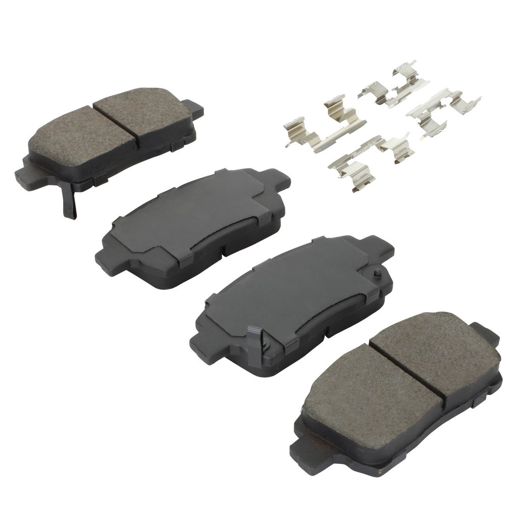 Quality-Built 1003-0822M - Black Series Semi-Metallic Brake Pad Set