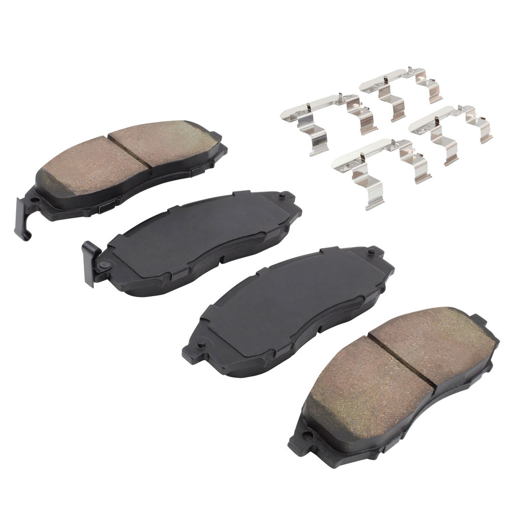 Quality-Built 1003-0830M - Black Series Semi-Metallic Brake Pad Set