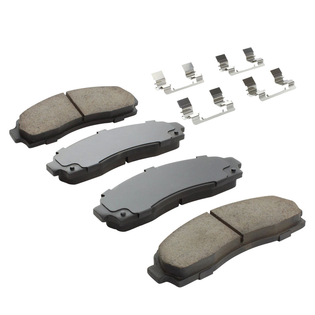 Quality-Built 1003-0833M - Black Series Semi-Metallic Brake Pad Set