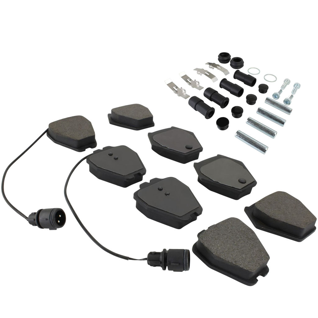 Quality-Built 1003-0839AM - Black Series Semi-Metallic Brake Pad Set