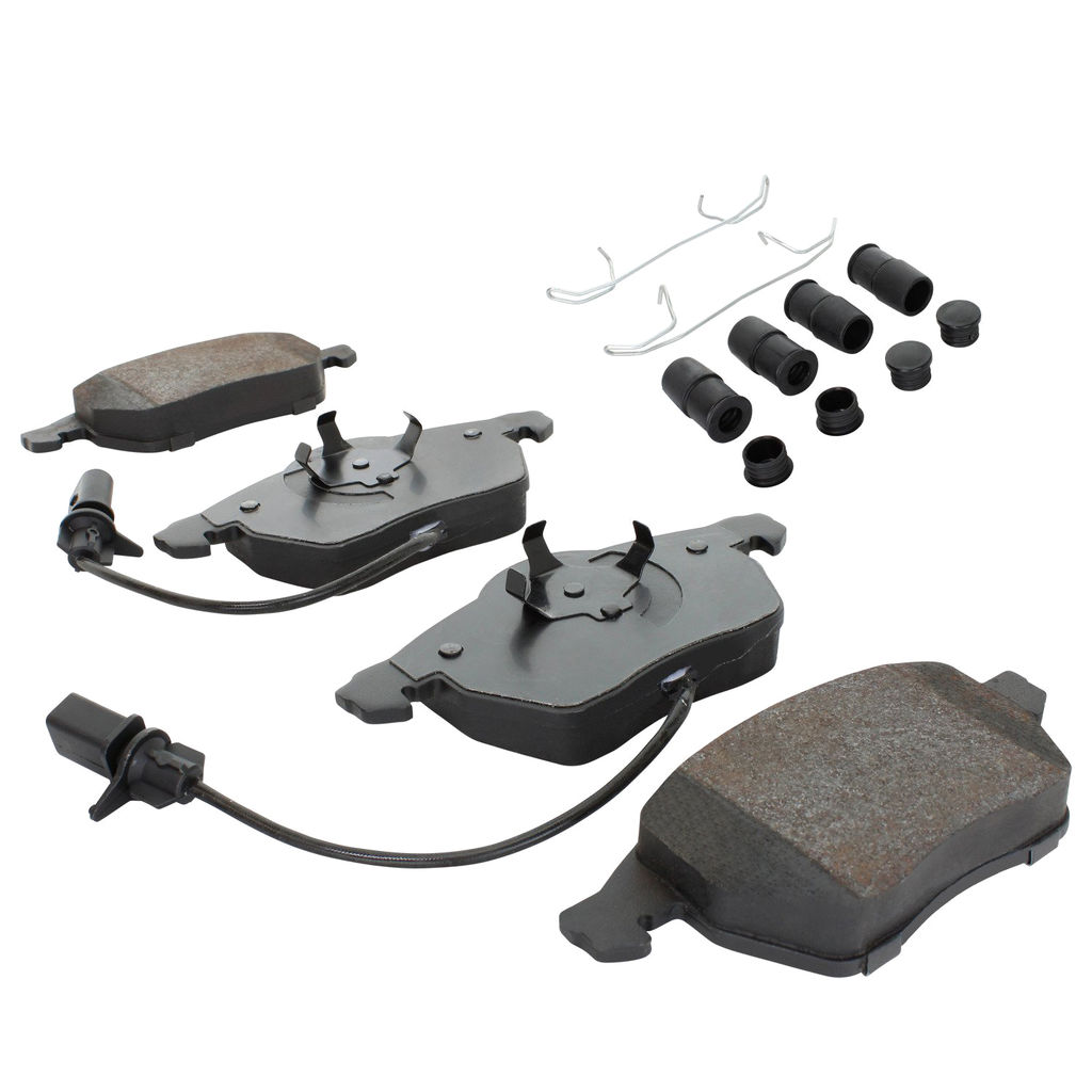 Quality-Built 1003-0840M - Black Series Semi-Metallic Brake Pad Set