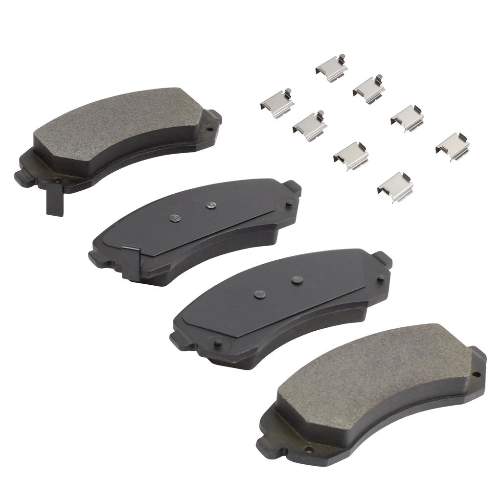 Quality-Built 1003-0844M - Black Series Semi-Metallic Brake Pad Set