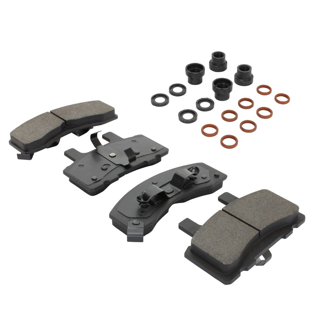 Quality-Built 1003-0845M - Black Series Semi-Metallic Brake Pad Set