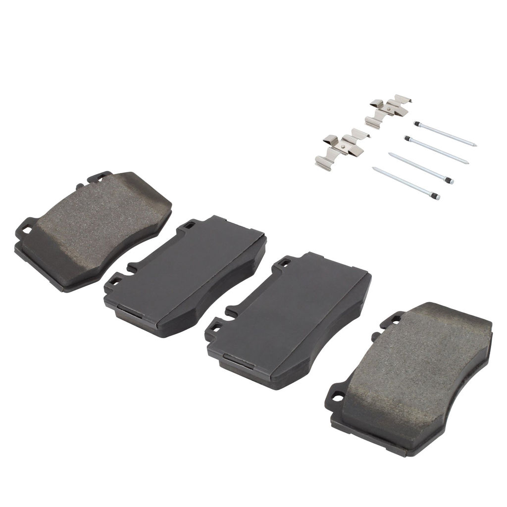 Quality-Built 1003-0847BM - Black Series Semi-Metallic Brake Pad Set