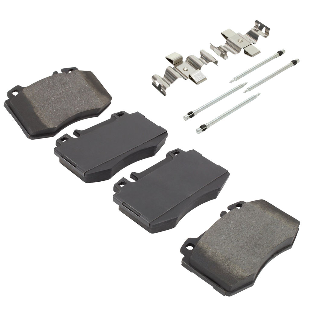 Quality-Built 1003-0847CM - Black Series Semi-Metallic Brake Pad Set