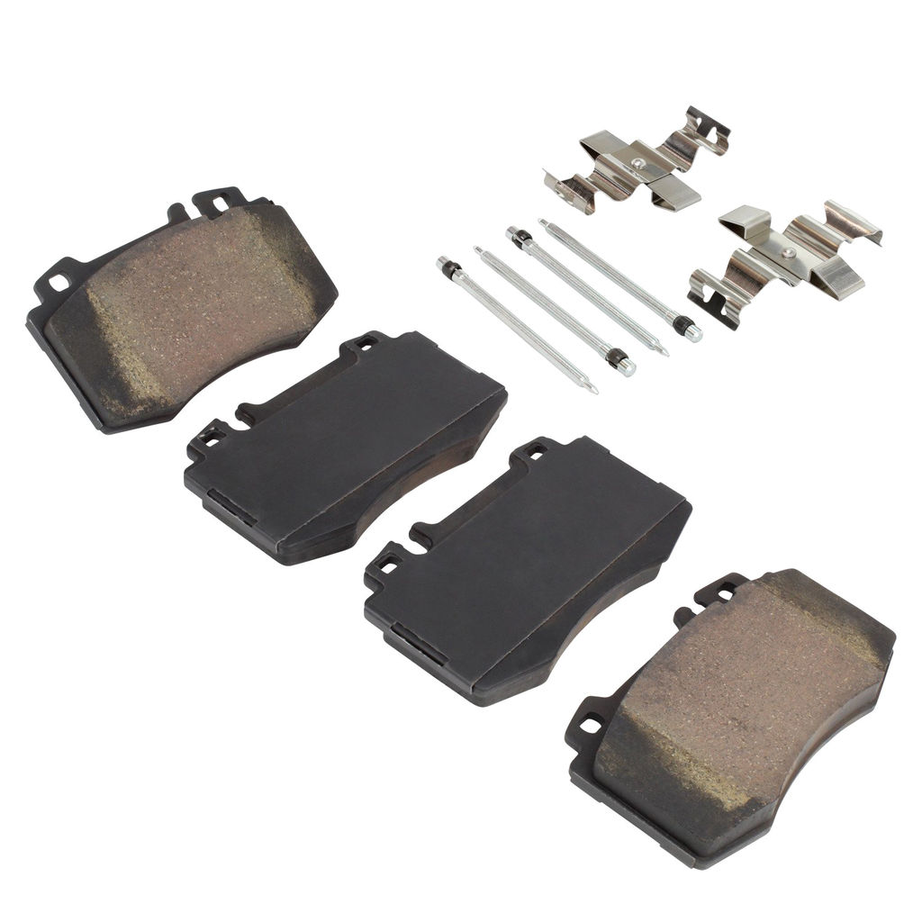 Quality-Built 1003-0847M - Black Series Semi-Metallic Brake Pad Set