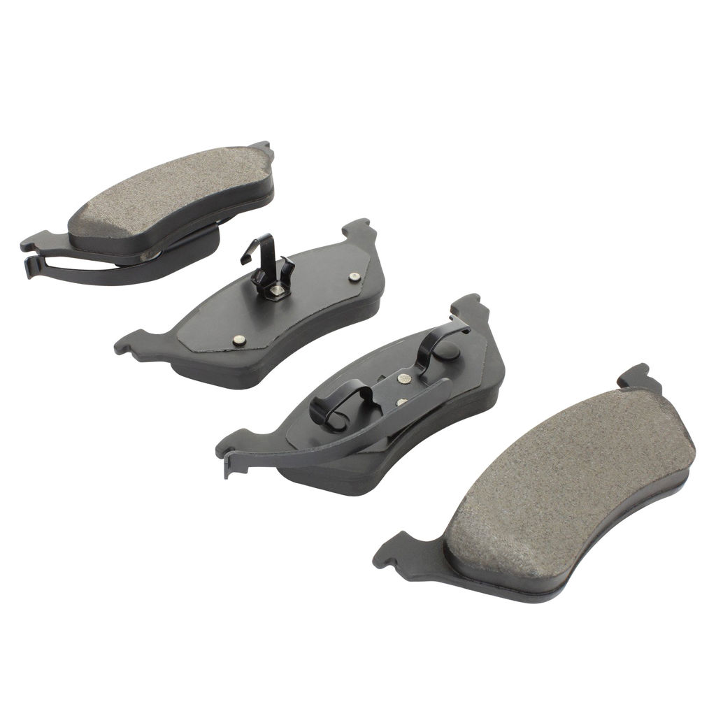 Quality-Built 1003-0858M - Black Series Semi-Metallic Brake Pad Set