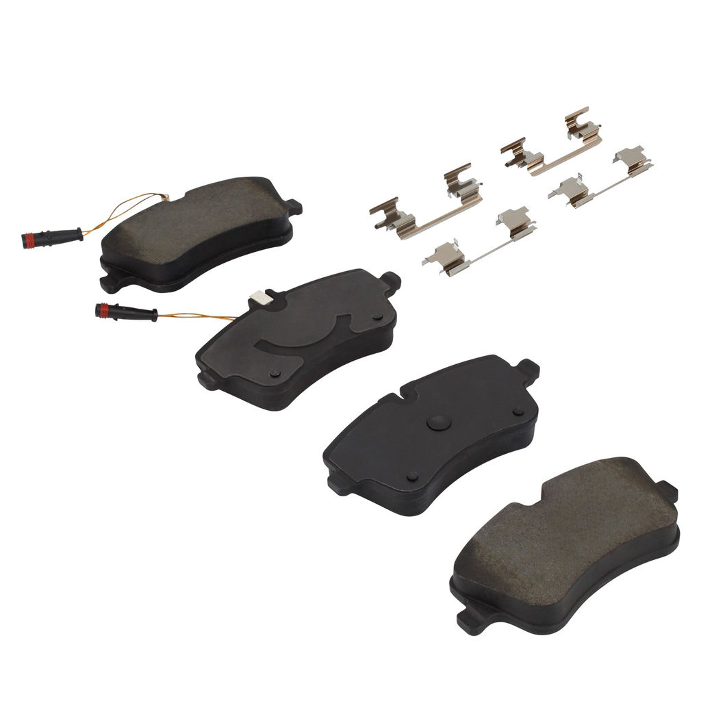 Quality-Built 1003-0872AM - Black Series Semi-Metallic Brake Pad Set