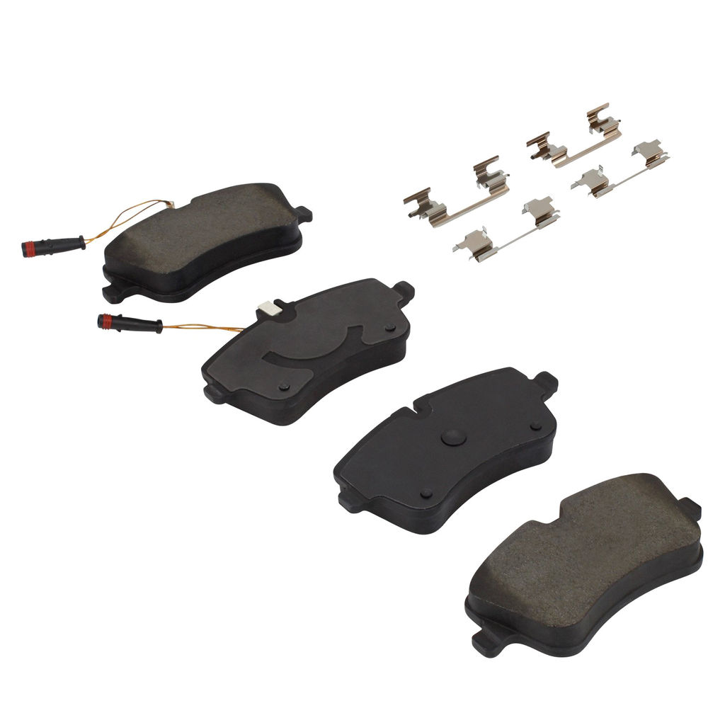 Quality-Built 1003-0872M - Black Series Semi-Metallic Brake Pad Set