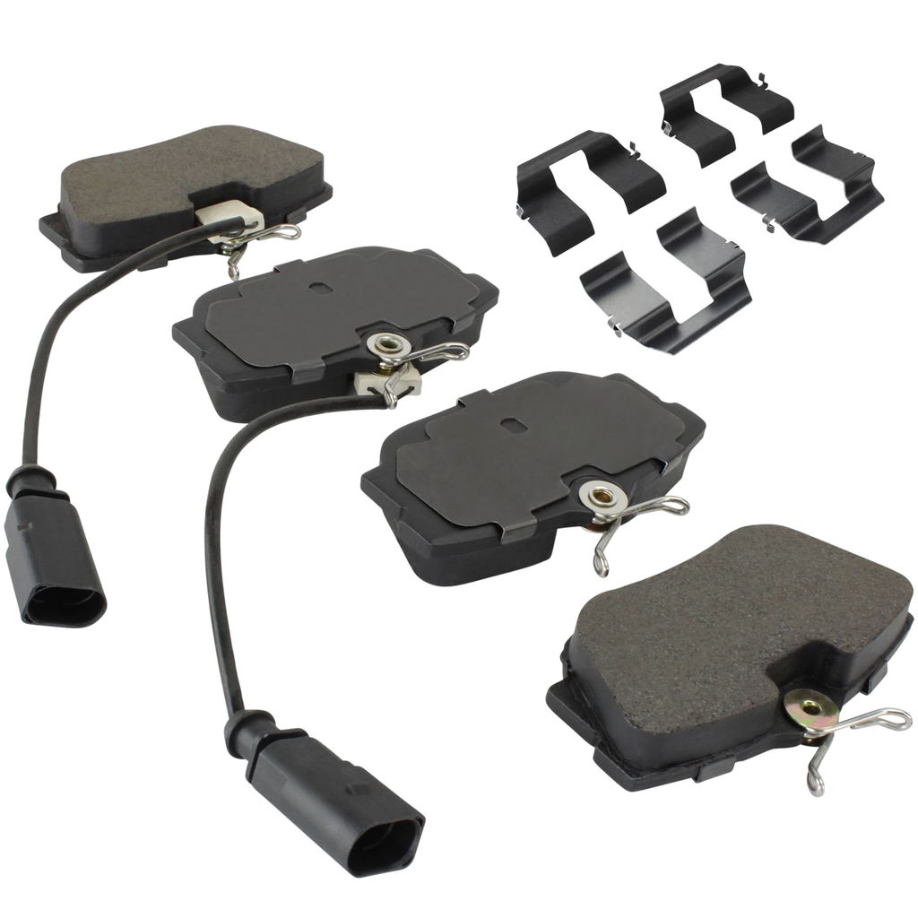 Quality-Built 1003-0877AM - Black Series Semi-Metallic Brake Pad Set