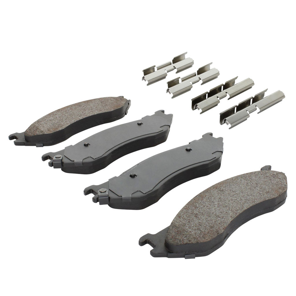 Quality-Built 1003-0897M - Black Series Semi-Metallic Brake Pad Set