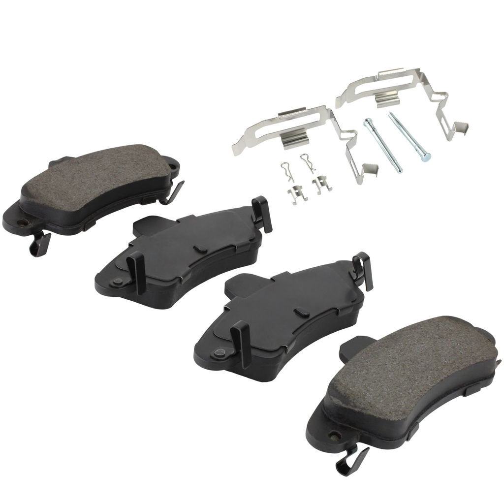 Quality-Built 1003-0899AM - Black Series Semi-Metallic Brake Pad Set