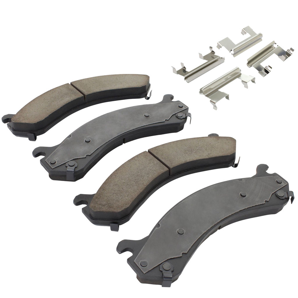Quality-Built 1003-0909M - Black Series Semi-Metallic Brake Pad Set